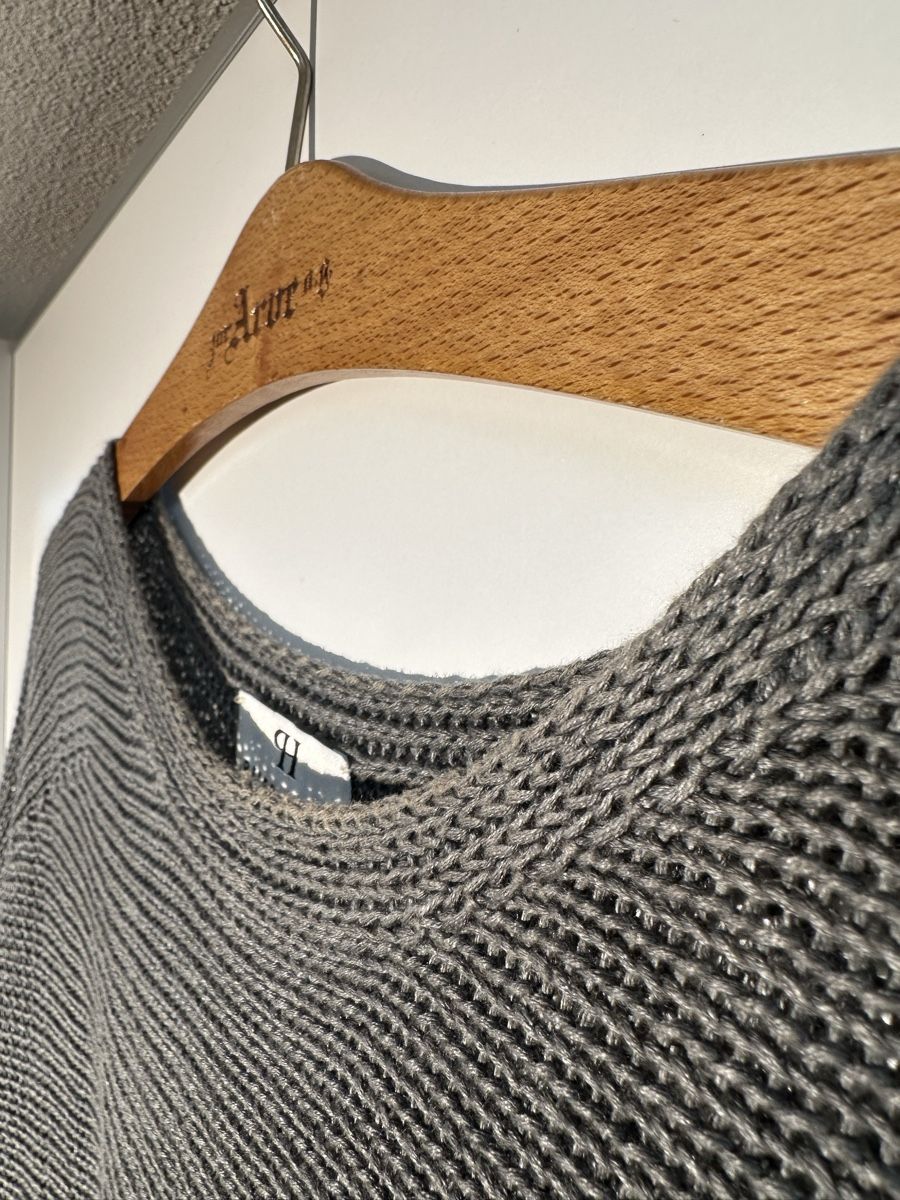 Peter Hahn T-shirt: Peter Hahn Damen-Leinenshirt Grau/Oliv Gr. 48 – Usato da Therwil venduto da jonasiw 9